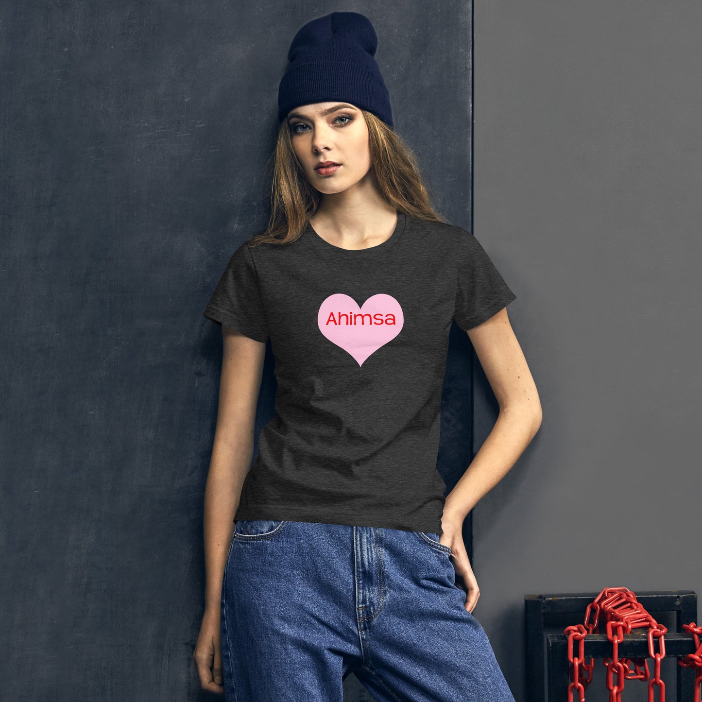 "I heart Ahimsa" t-shirt